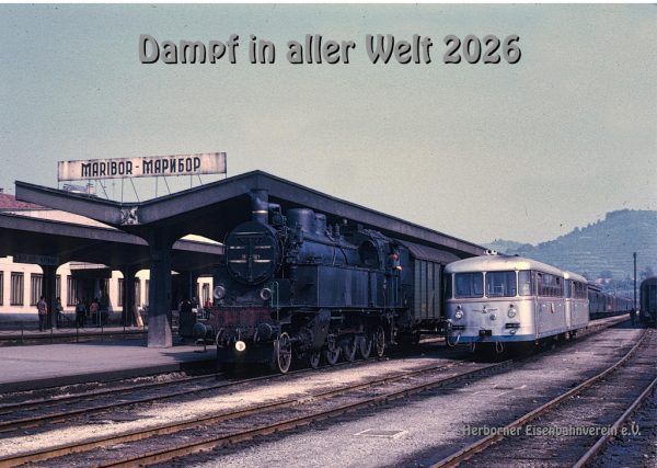Kalender 2026 - Dampf in aller Welt